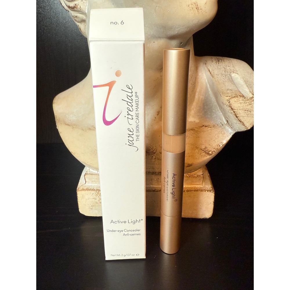 Jane Iredale Active Light Under-eye‎ Concealer No. 6 Brightening Makeup NEW